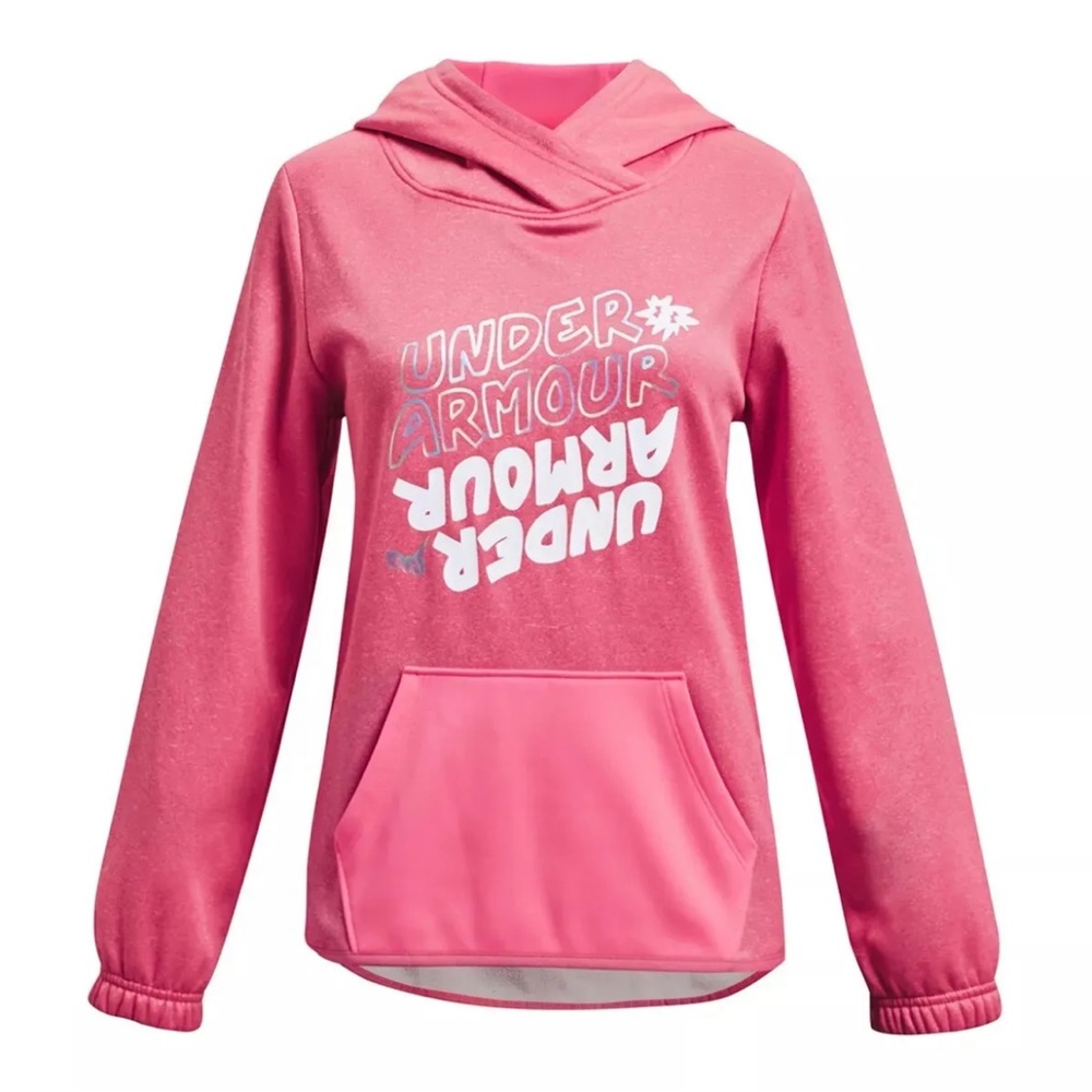 Girls 7-16 Under Armour Wordmark Armour Fleece Hoodie